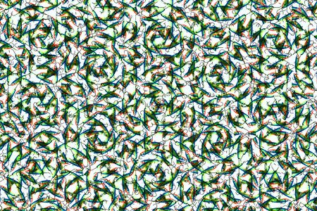 Abstract background made from spoon-bait. Illustration.