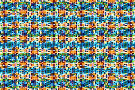Abstract multicolor background with patterns. Illustration.の写真素材