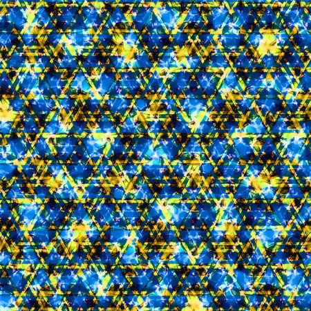 Abstract multicolor background with patterns. Illustration.の写真素材