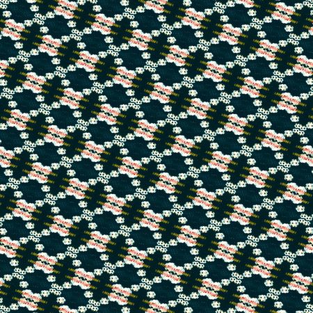 Abstract background made from soccer ball. Illustration.の写真素材