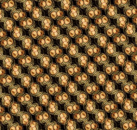 Abstract background made from medal of the champion on fishing. Illustration.の写真素材