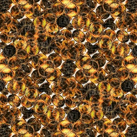 Abstract illustration with russian cash. Design.の写真素材