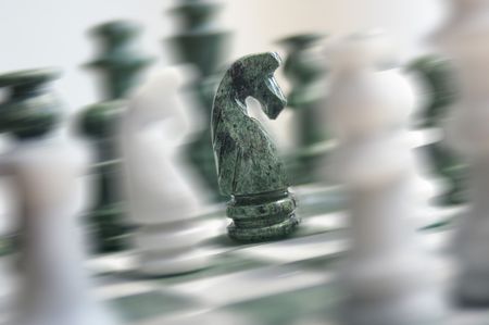 Chess actionの写真素材