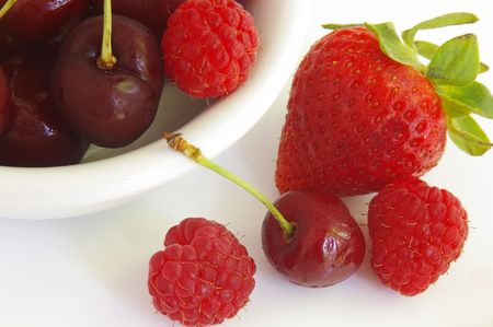 berry bowlの写真素材