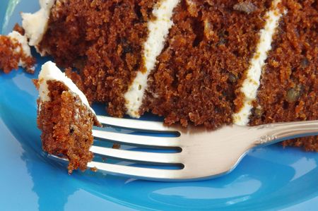 Carrot cakeの写真素材