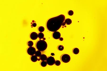 balsamic vinegar and olive oil macroの写真素材