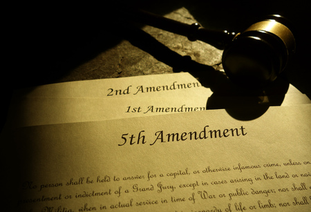 Fifth, First and Second Amendments of the United States Constitutionの素材 [FY310115064130]