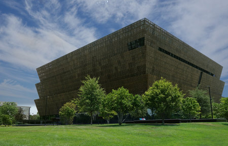 WASHINGTON DC/USA - 7-6-2020: The National Museum of African American History in Washington DCのeditorial素材