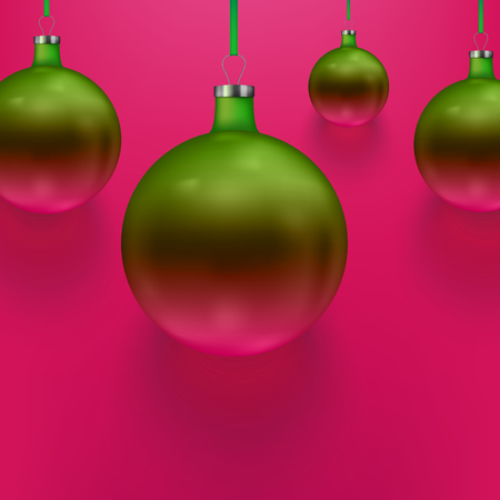 illustration Christmas balls.のイラスト素材