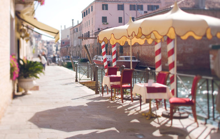 Street in Veniceの写真素材