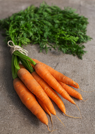 Carrot on the stone backgroundの写真素材