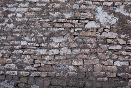 Old textured background from bricksの写真素材