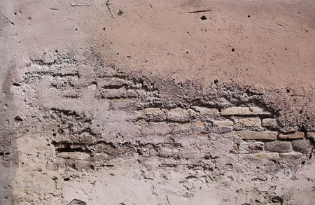 old textured background from bricksの写真素材