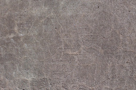 Old dark stone wall in Rome, Italyの写真素材