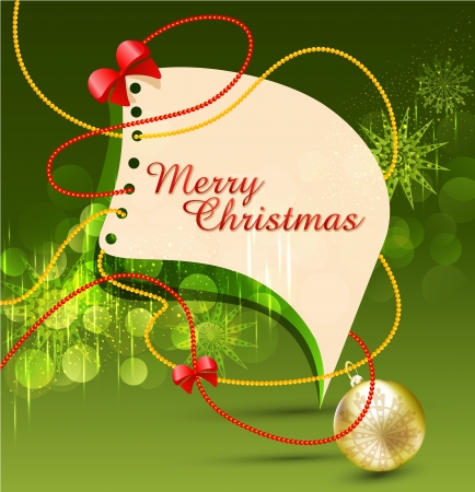 Christmas background with festive balloons and garlandのイラスト素材