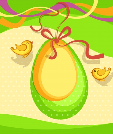 Easter background vectorのイラスト素材