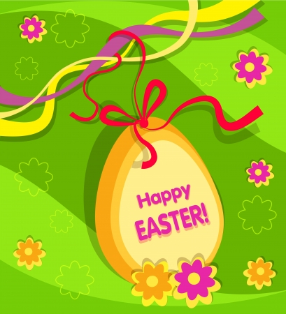Easter background vectorのイラスト素材