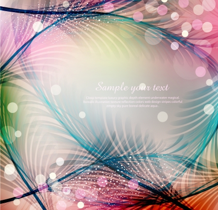 vector blue abstract festive backgroundのイラスト素材