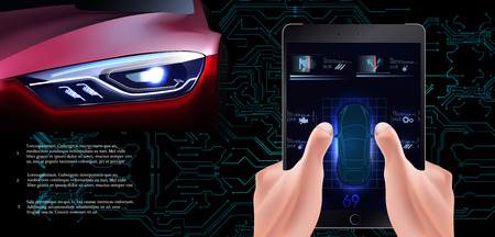 New technologies of the futureのイラスト素材