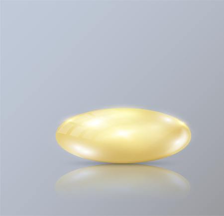 Cosmetic capsule of vitaminのイラスト素材