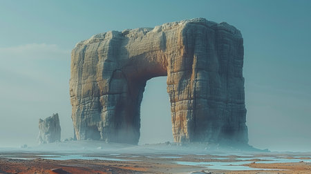 Al Ula, Saudi Arabia, is home to the famous elephant rockの素材