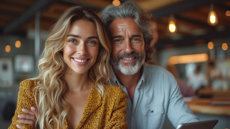 Two young businesspeople having a discussion during a meeting. Diverse entrepreneurs collaborating in a boardroom.の素材