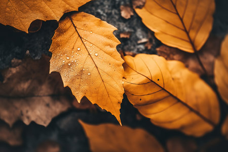 Abstract autumn background.の素材