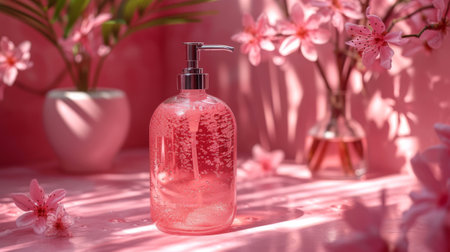 Easter colored eggs in the nestの素材