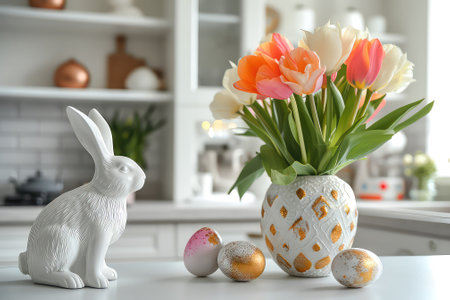 Festive Easter tableの素材