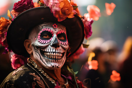 Man on the Day of the Deadの素材