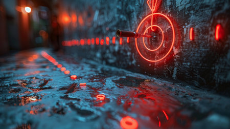 In order for a business to succeed it has to set a goal and target for success. Setting a goal and target for success in business is crucial to a successful business plan.の写真素材