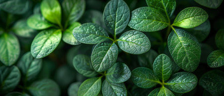 Close-up of a decorative indoor plant. The texture of the green leaves is visible.