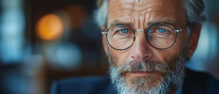 An executive team of diverse professionals are working together in an office. An experienced manager is talking to a board member, consulting partners, and investors regarding the management of aの写真素材