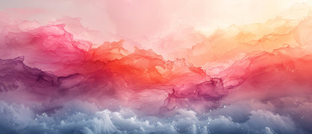 Background with abstract watercolors.