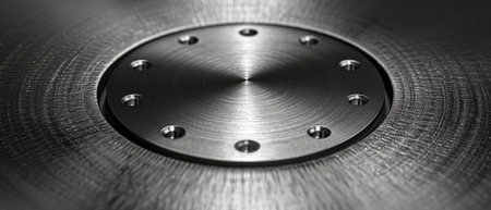 A texture similar to stainless steel