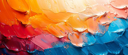 Abstract oil painting. Wall art, modern art, paint strokes, paint blobs. Knife painting, large...