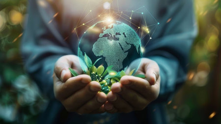 SDGs. Sustainable development goals. Environmental technology concept.の写真素材