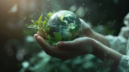 My portfolio includes a video version of this concept for environmental technology. Sustainable development goals. SDGs.の写真素材