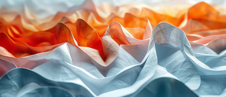 Abstract background with paper folded in geometric shapes, three-dimensional effect