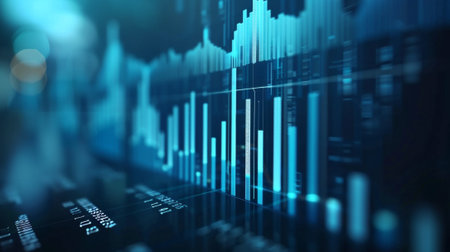 Data analysis for business concepts. Finance chart. Financial planning. Data analysis for business concepts.の素材