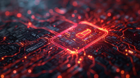 Security for your digital life and your privacy. Protect yourself from cyber attacks and save your personal information.の素材