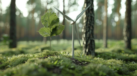 It is possible to limit the effects of climate change and global warming through renewable energy-based green businesses. Green businesses can create a safe and clean environment without emittingの素材