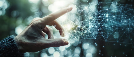 Using cyber security tools, businessmen hold digital padlocks and securely login to protect their business data, protect against cyber attacks.の素材