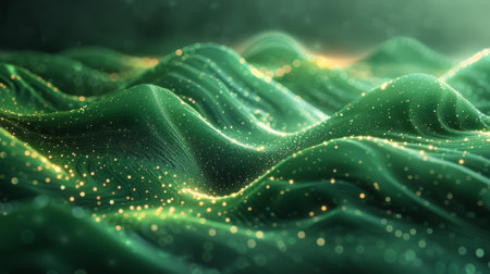Intense green abstract backgroundの素材