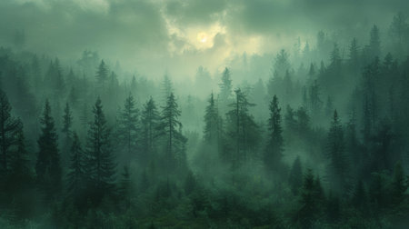 Forest of old mistsの素材