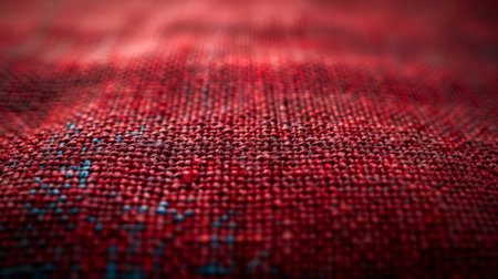 Background made of red canvasの素材