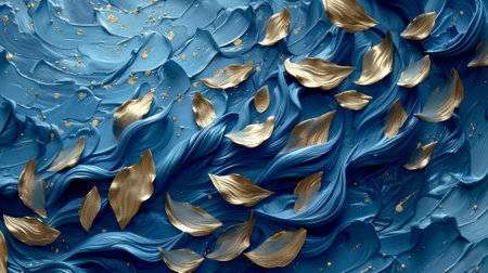 Oil on canvas, freehand painting. Plants, flowers, modern art. Print, wallpaper, posters, postcards, murals, carpets, hangings, prints.の素材