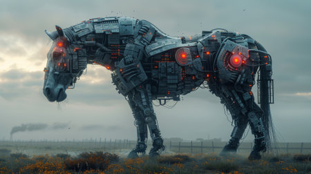 An online computer virus involving a Trojan horse and coding programs.の素材