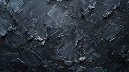 A dark gray background or texture for a painting.の素材