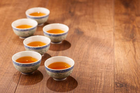 Cup of tea still lifeの写真素材